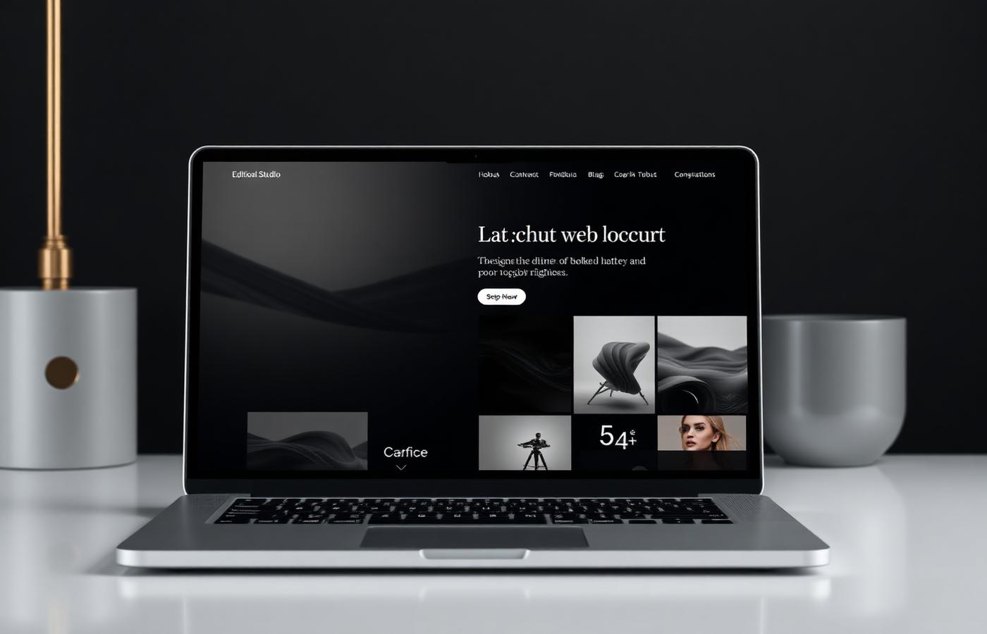 Interface web premium créée par Webdesigner Carcassonne